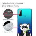 For Huawei P smart 2020 Coloured Drawing Pattern Highly Transparent TPU Protective Case(Bamboo Bear) - 3