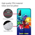 For Huawei P smart 2020 Coloured Drawing Pattern Highly Transparent TPU Protective Case(Oil Painting Tree) - 3