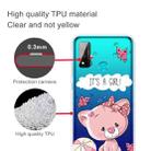 For Huawei P smart 2020 Coloured Drawing Pattern Highly Transparent TPU Protective Case(Cute Cat) - 3