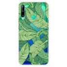 For Huawei P40 Lite E Coloured Drawing Pattern Highly Transparent TPU Protective Case(Banana Leaf) - 1