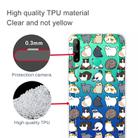 For Huawei P40 Lite E Coloured Drawing Pattern Highly Transparent TPU Protective Case(Mini Cat) - 3