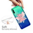 For Huawei P40 Lite E Coloured Drawing Pattern Highly Transparent TPU Protective Case(Little Pink Elephant) - 2