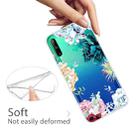 For Huawei P40 Lite E Coloured Drawing Pattern Highly Transparent TPU Protective Case(Gem Flower) - 2