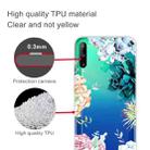 For Huawei P40 Lite E Coloured Drawing Pattern Highly Transparent TPU Protective Case(Gem Flower) - 3