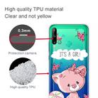 For Huawei P40 Lite E Coloured Drawing Pattern Highly Transparent TPU Protective Case(Cute Cat) - 3