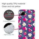 For Huawei Y5p (2020) Coloured Drawing Pattern Highly Transparent TPU Protective Case(Strawberry Cake) - 3