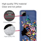 For Huawei Y5p (2020) Coloured Drawing Pattern Highly Transparent TPU Protective Case(Flower Girl) - 2
