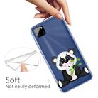 For Huawei Y5p (2020) Coloured Drawing Pattern Highly Transparent TPU Protective Case(Bamboo Bear) - 2