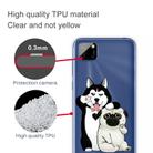 For Huawei Y5p (2020) Coloured Drawing Pattern Highly Transparent TPU Protective Case(Selfie Dog) - 3