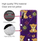 For Huawei Y6p (2020) Coloured Drawing Pattern Highly Transparent TPU Protective Case(Little Brown Bear) - 3