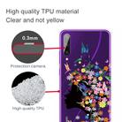 For Huawei Y6p (2020) Coloured Drawing Pattern Highly Transparent TPU Protective Case(Flower Girl) - 3