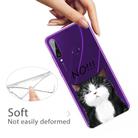 For Huawei Y6p (2020) Coloured Drawing Pattern Highly Transparent TPU Protective Case(NO Cat) - 2