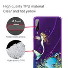 For Huawei Y6p (2020) Coloured Drawing Pattern Highly Transparent TPU Protective Case(Mermaid) - 3
