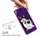 For Huawei Y6p (2020) Coloured Drawing Pattern Highly Transparent TPU Protective Case(Selfie Dog) - 2