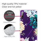 For Huawei Y6p (2020) Coloured Drawing Pattern Highly Transparent TPU Protective Case(Gem Flower) - 3