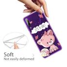 For Huawei Y6p (2020) Coloured Drawing Pattern Highly Transparent TPU Protective Case(Cute Cat) - 2