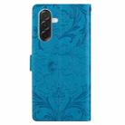 For Samsung Galaxy A26 / A36 / A56 Embossed Floral Pattern Leather Phone Case(Blue) - 3