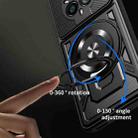 For Realme 14 Pro+ 5G Armor Rotating Holder MagSafe Phone Case(Black) - 3