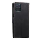For Samsung Galaxy Note 20 Retro Splicing Horizontal Flip Leather Case with Card Slots & Holder & Wallet(Black) - 2