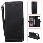 For Samsung Galaxy Note 20 Ultra Retro Splicing Horizontal Flip Leather Case with Card Slots & Holder & Wallet(Black) - 1