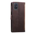 For Samsung Galaxy Note 20 Ultra Retro Splicing Horizontal Flip Leather Case with Card Slots & Holder & Wallet(Brown) - 3