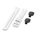 For Garmin Lily xDfind Silicone Watch Band with Dismantling Tools(White) - 2