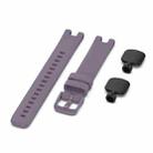 For Garmin Lily xDfind Silicone Watch Band with Dismantling Tools(Purple) - 2