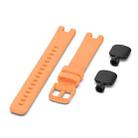 For Garmin Lily xDfind Silicone Watch Band with Dismantling Tools(Orange) - 2