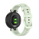 For Garmin Lily xDfind Silicone Watch Band with Dismantling Tools(Green) - 3