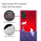 For Samsung Galaxy A21s Shockproof Painted Transparent TPU Protective Case(Seal) - 2