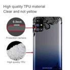 For Samsung Galaxy M31s Shockproof Painted Transparent TPU Protective Case(Lace Flower) - 2