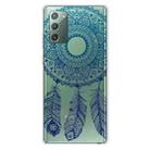 For Samsung Galaxy Note20 Shockproof Painted Transparent TPU Protective Case(Dreamcatcher) - 1