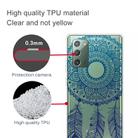 For Samsung Galaxy Note20 Shockproof Painted Transparent TPU Protective Case(Dreamcatcher) - 2