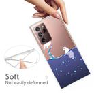 For Samsung Galaxy Note20 Ultra Shockproof Painted Transparent TPU Protective Case(Seal) - 3