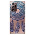 For Samsung Galaxy Note20 Ultra Shockproof Painted Transparent TPU Protective Case(Dreamcatcher) - 1
