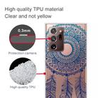 For Samsung Galaxy Note20 Ultra Shockproof Painted Transparent TPU Protective Case(Dreamcatcher) - 2
