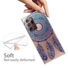 For Samsung Galaxy Note20 Ultra Shockproof Painted Transparent TPU Protective Case(Dreamcatcher) - 3