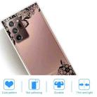 For Samsung Galaxy Note20 Ultra Shockproof Painted Transparent TPU Protective Case(Lace Flower) - 3