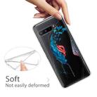 For Asus ROG Phone 3 ZS661KS Shockproof Painted Transparent TPU Protective Case(Feather) - 3