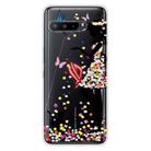 For Asus ROG Phone 3 ZS661KS Shockproof Painted Transparent TPU Protective Case(Girl) - 1