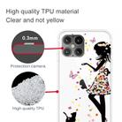 For iPhone 12 mini Shockproof Painted Transparent TPU Protective Case(Girl) - 2