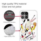 For iPhone 12 Pro Max Shockproof Painted Transparent TPU Protective Case(Cosmetic) - 2