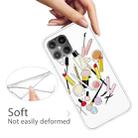 For iPhone 12 Pro Max Shockproof Painted Transparent TPU Protective Case(Cosmetic) - 3