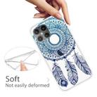 For iPhone 12 Pro Max Shockproof Painted Transparent TPU Protective Case(Dreamcatcher) - 3