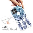 For iPhone 12 / 12 Pro Shockproof Painted Transparent TPU Protective Case(Dreamcatcher) - 3