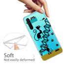 For OnePlus Nord Shockproof Painted Transparent TPU Protective Case(Stair Cat) - 3