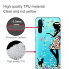 For OnePlus Nord Shockproof Painted Transparent TPU Protective Case(Girl) - 2
