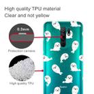 For Xiaomi Redmi 9 Coloured Drawing Pattern Highly Transparent TPU Protective Case(White Sea Lion) - 3