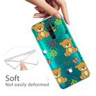 For Xiaomi Redmi 9 Coloured Drawing Pattern Highly Transparent TPU Protective Case(Little Brown Bear) - 2