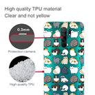 For Xiaomi Redmi 9 Coloured Drawing Pattern Highly Transparent TPU Protective Case(Mini Cat) - 3